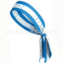 (Honduras) Fascia elastica sportiva da uomo per il Giorno dell'Indipendenza e accessorio per capelli da donna con croce larga e traspirante.