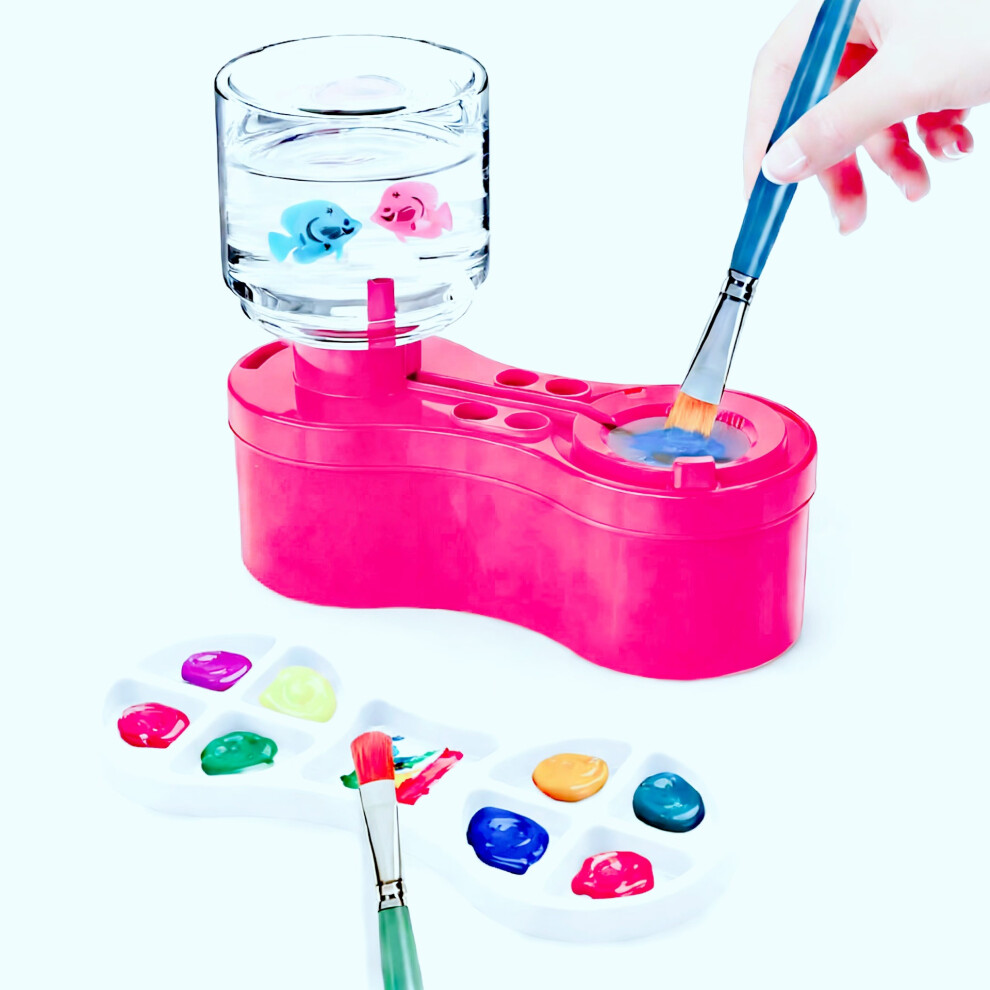 (Red A) Watercolor & Paintbrush Cleaner Kit Â Brush Care Solution 5484829343855