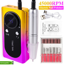 (V2 gradient single item) Cordless Professional Nail Grinder Electric Nail Remover Grinding Machine Tool Kit
