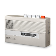 (Champagne) Vintage Walkman Portable Cassette Player Retro Audio Kit