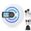 (White) Multifunctional Bluetooth CD Player with FM Transmitter & USB Playback 1