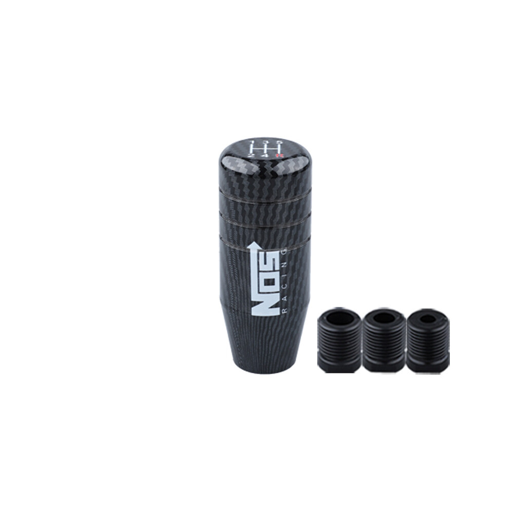 (8.5Cm Carbon Pattern Nos) Jdm Carbon Fiber Shift Knob For Bride Nos Manual Transmission Car Modification Kit 4754648197443