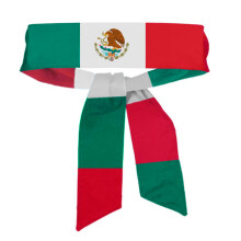 (Mexican flag) Męska elastyczna opaska sportowa na Dzień Niepodległości i damska szeroka, pochłaniająca pot opaska na włosy