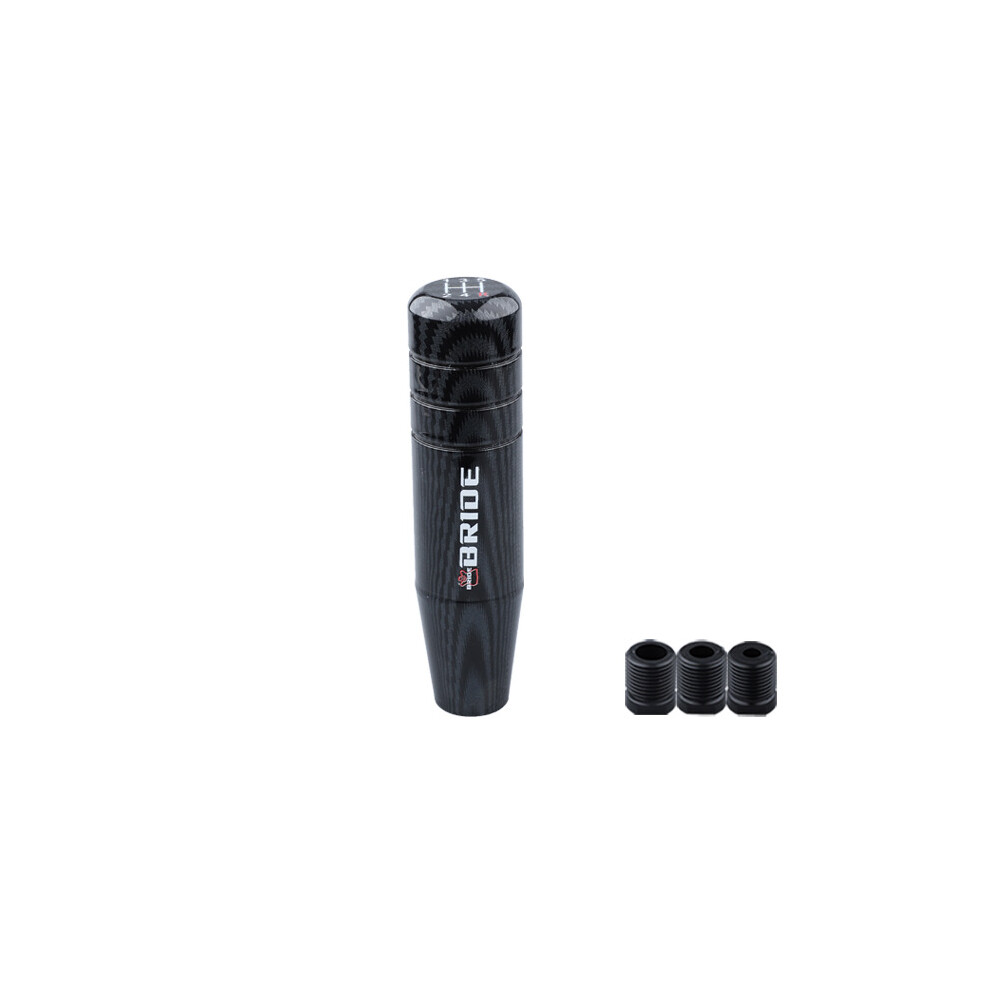 (13Cm Carbon Fiber Bride) Jdm Carbon Fiber Shift Knob For Bride Nos Manual Transmission Car Modification Kit 4754648197399