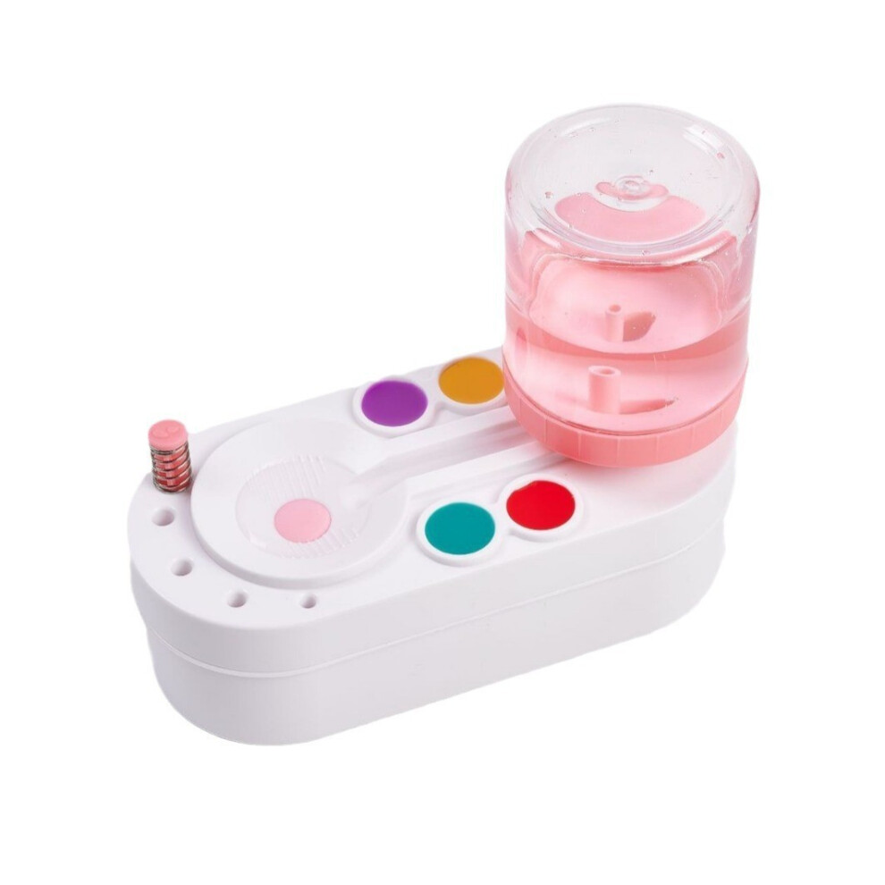 (Second Generation Pink) Brush Rinser Clean Water Circulator Tap Paint Brush Cleaner Kit 5011540337452