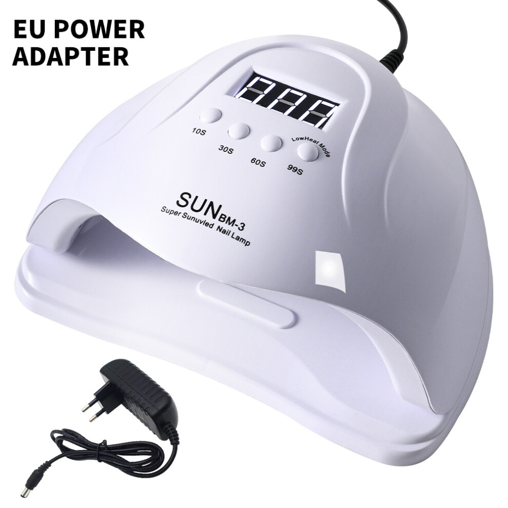 Light (European Standard) 120W Uv Nail Dryer Lamp Fast Curing Non-Yellowing Gel Therapy Machine Nail Art Tool Kit
