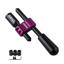 (Purple) Car Modification Universal H-Type Shift Knob Extension Rod Bride Gear Lever Heightening Rod