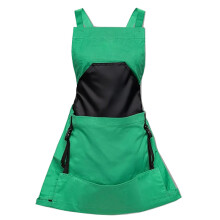 (Oxford cloth green) Large Oxford Cloth Apron with Quick Release Fruit & Vegetable Picking in Grocery Stores and Flower Shops