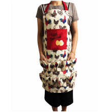 (Adult Size) Canvas Half Apron Kids & Adults, Egg Gathering Multi-Pocket Household Kit