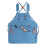 (Light blue) Minimalist Heavy Canvas Tool Apron Carpentry, Electrical & Gardening Work 1