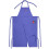 (Violet) Canvas Split-Leg Apron Hairdressing Work - Long Leg Design Kit 1