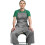 (Gray) Canvas Split-Leg Apron Kit Ceramic Clay Work 1