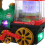 Train Jouet Plastique Vert Électrique Enfants 5