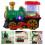 Train Jouet Plastique Vert Électrique Enfants 6