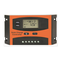 (30A) Kit de contrôleur de charge/décharge solaire LD Series 12V/24V/20A avec double port USB pour panneaux solaires