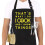 (I COOK) Polyester Letter Apron Kit Restaurant Workwear & Household Kitchen Use 1