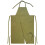 (Green) Canvas Split-Leg Apron Hairdressing Work - Long Leg Design Kit 1