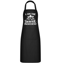 (Black I AM, Pack of 3) Neck Hanging Letter Print Apron Household Kitchen Unisex Couples Barbecue Baking Catering Work Apron