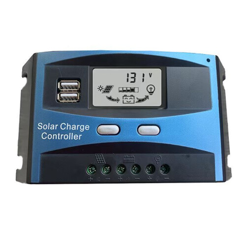 (50A) 10A 20A 30A 40A 50A 60A Solar Charge Controller 12V 24V LCD Display Solar Panel Kit