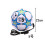 3Pcs Durable PVC Soccer Training Balls with String for Kids Black 2