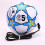 3Pcs Durable PVC Soccer Training Balls with String for Kids Black 3