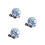 3Pcs Durable PVC Soccer Training Balls with String for Kids Black 7