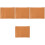 4Pcs Chocolate Craft Lining Material for DIY Leatherware 2