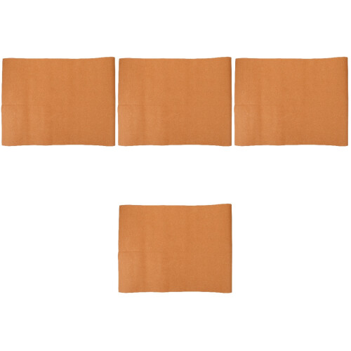 4Pcs Chocolate Craft Lining Material for DIY Leatherware 1