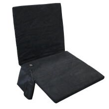 (Black) Warm Cover Pad For Outdoor Camping Chair, Heated Cushion For Individual Sofa With Temperature Controller -aoba