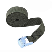 (Army  Green) 300cm Ratchet Strap Durable Anti-corrosive High Density 250 Lbs Break Strength Cargo Strap For Truck
