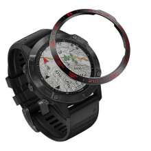(Multicolor, Style B Garmin Fenix 6) Stainless Steel Replacement Watch Bezel (Type B) for Garmin Fenix 6/6 Pro/ 6 Sapphire
