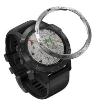 (Multicolor, Style D Garmin Fenix 6) Stainless Steel Replacement Watch Bezel (Type B) for Garmin Fenix 6/6 Pro/ 6 Sapphire