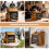 Countertop Wall Mounted Donation Box with Chalkboard 3