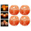 4x Himalayan Salt Candle Holders Home Decor Set 1