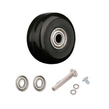 (PU40mm*18mm) Suitcase Wheels Luggage Replacement Wheels Suitcase Spinner Wheels Accessories