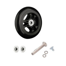 (PU120mm*26mm) Suitcase Wheels Luggage Replacement Wheels Suitcase Spinner Wheels Accessories