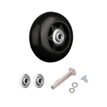 (PVC67mm*28mm) Suitcase Wheels Luggage Replacement Wheels Suitcase Spinner Wheels Accessories