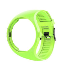 (Yellow green) For Polar M200 Silicone Strap Drop-proof Bracelet Sweatproof Wristband Washable