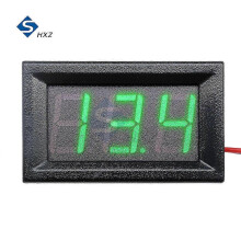 (Green) 0.56' Digital Voltmeter Dc 4.5v To 30v Digital Voltmeter Voltage Panel Meter Red/blue For 6v 12v Electromobile Motorcycle Car