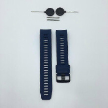 (Dark Blue) Quick Fit Silicone Watch Band Strap For Garmin Instinct 22MM Smart Watch Sports
