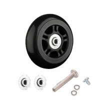 (PU90mm*26mm) Suitcase Wheels Luggage Replacement Wheels Suitcase Spinner Wheels Accessories