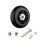 (PU90mm*26mm) Suitcase Wheels Luggage Replacement Wheels Suitcase Spinner Wheels Accessories 1