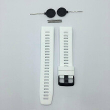 (White) Quick Fit Silicone Watch Band Strap For Garmin Instinct 22MM Smart Watch Sports