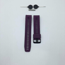 (Purple) Quick Fit Silicone Watch Band Strap For Garmin Instinct 22MM Smart Watch Sports