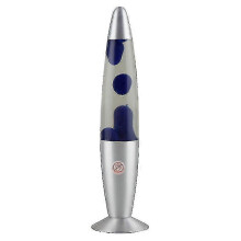 (Blue) Large Lava Lamp Beautiful Liquid Motion With Wax That Flows Like Night Light Water Entertaining For Adults Teens Kids
