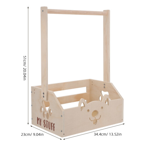 Mobiler Hundekleider Organizer Aus Holz Mit Praktischem 1