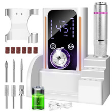 45000 RPM Cordless Nail Polisher Professional Rechargeable Nail Removal Kit