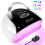 X22 Nail Lamp 120W Smart Induction 4-Timer Curing Light Therapy Machine for Gel Nails 1