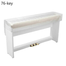 (76key) Digital Piano keyboard Dust Cover Transparent Frosted Piano Cover 61 76 88 Keys