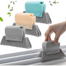 (green) Window Groove Cleaning Brush, Window And Door Track Gap Cleaning Brush, Hand-held Quickly Clean Crevice Cleaner Tools Fit For All